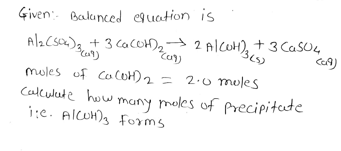 Chemistry homework question answer, step 1, image 1